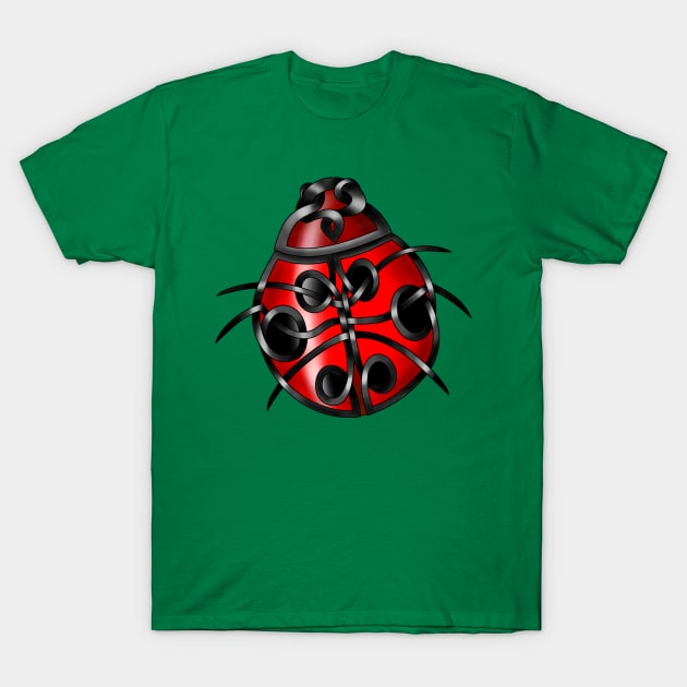 Ladybug T-Shirt by KnotYourWorld4